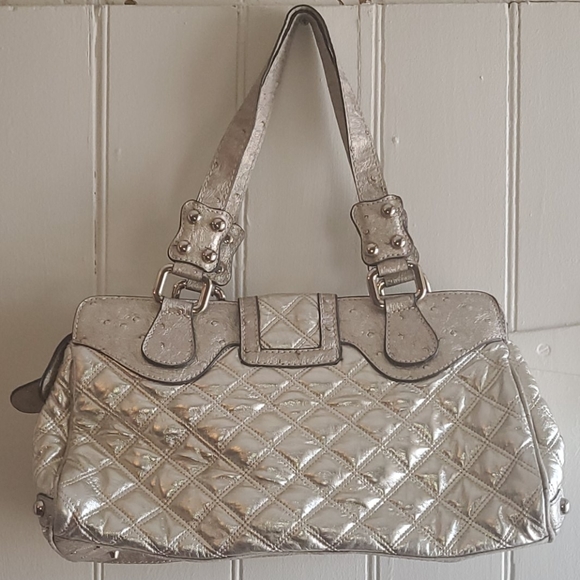 Guess Gold Tone Shoulder Bag - Picture 2 of 4